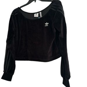 Adidas velvet top